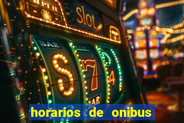 horarios de onibus cassino cidade nova